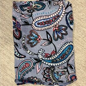 Vera Bradley Colorful Paisley Cozy Blanket